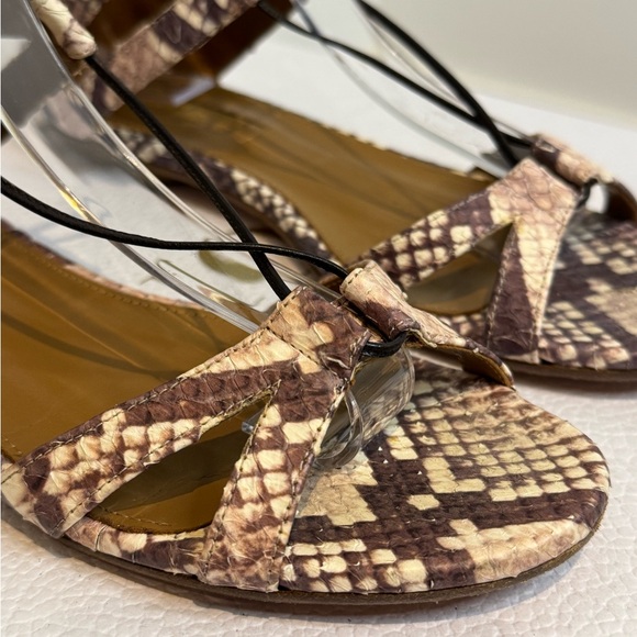 Exceptional Condition Real Python Gladiator Style Sandals by Aquazzura - Picture 7 of 7